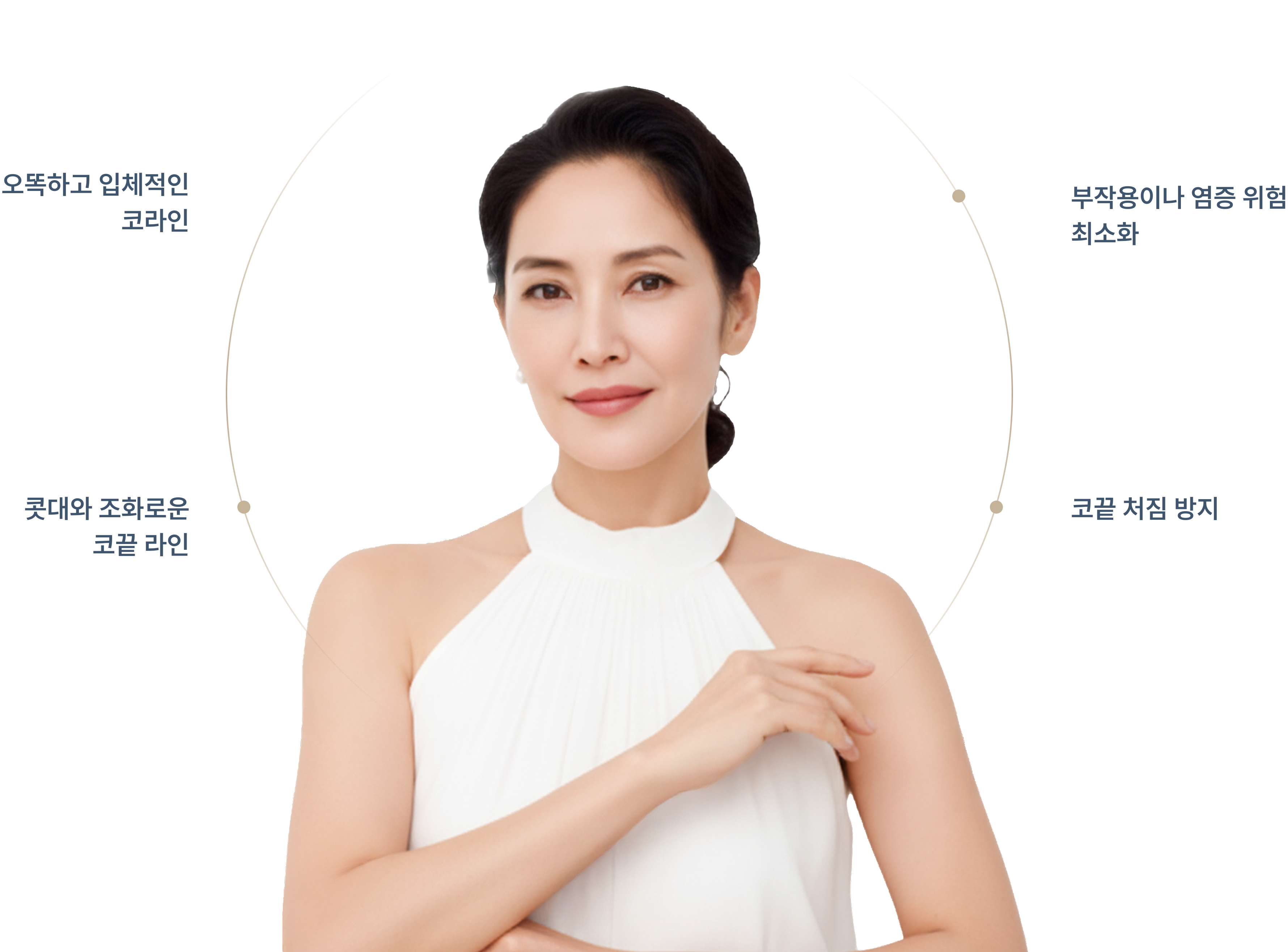 비중격 & 귀연골 복합체 코성형 이미지